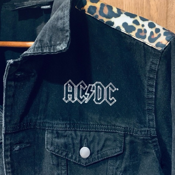 AC/DC Band Denim Jacket - Picture 2 of 8